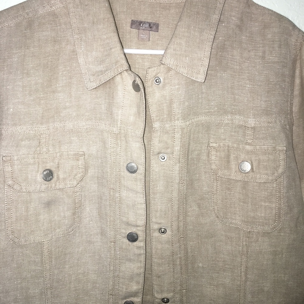 J Jill 100% Linen blazer - Picture 5 of 8